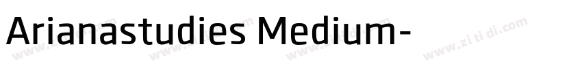 Arianastudies Medium字体转换